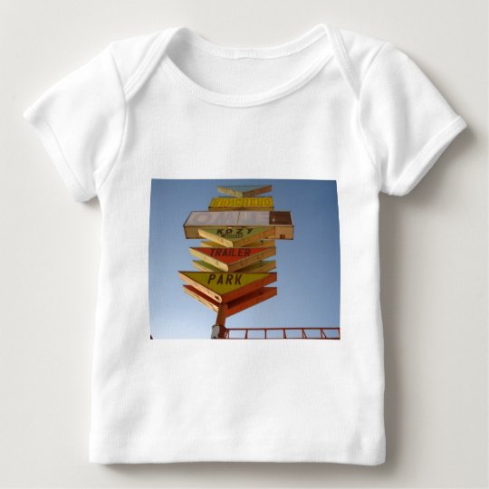 Vintage 1950's Route 66 Sign Retro Baby T-Shirt
