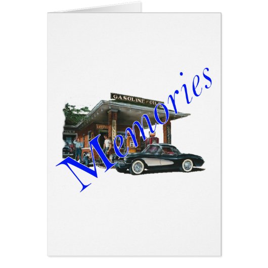 Vintage 1950s Service Station Cards (Front)
