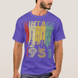 Vintage 1951 69th Birthday Gifts Guitarist Guitar T-Shirt