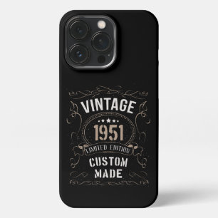 Vintage 1951 Limited Edition Custom made iPhone 13 Pro Case