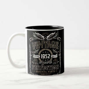 Vintage 1952 Aged To Perfection Two-Tone Coffee Mug