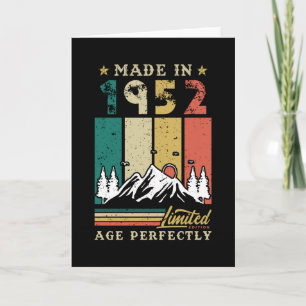 Vintage 1952 Birthday Card