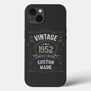 Vintage 1952 Limited Edition Custom made iPhone 13 Case