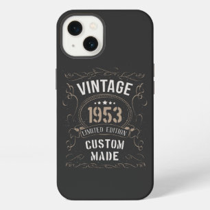 Vintage 1953 Limited Edition Custom made iPhone 13 Case