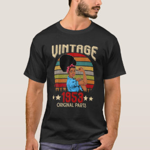 Vintage 1953 Made In 1953 69Th Birthday 69 Years O T-Shirt