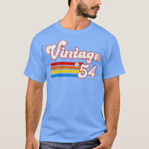 Vintage 1954 Birthday Shirt Retro 54 Birthday Shir
