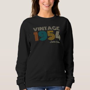 Vintage 1954 Limited Edition 70th Birthday Sweatshirt