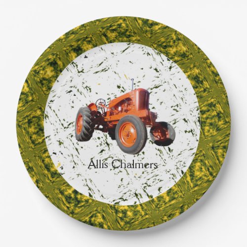 Vintage 1955 Allis Chalmers WD45 Paper Plates