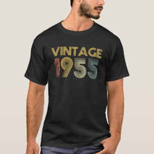 Vintage 1955 Made In 1955 67th Birthday 67 Year T-Shirt
