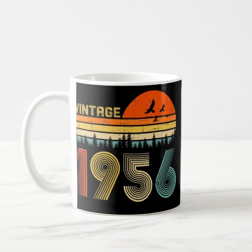 Vintage 1956 66th Birthday Gift Men Women 66 Coffee Mug