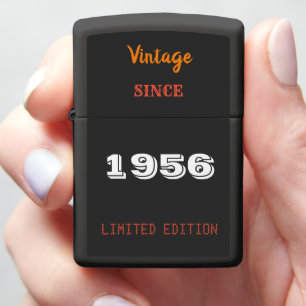 Vintage 1956 Zippo Lighter – 70th Birthday Limited