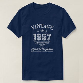 Vintage 1957 - 60th Birthday Shirt for men