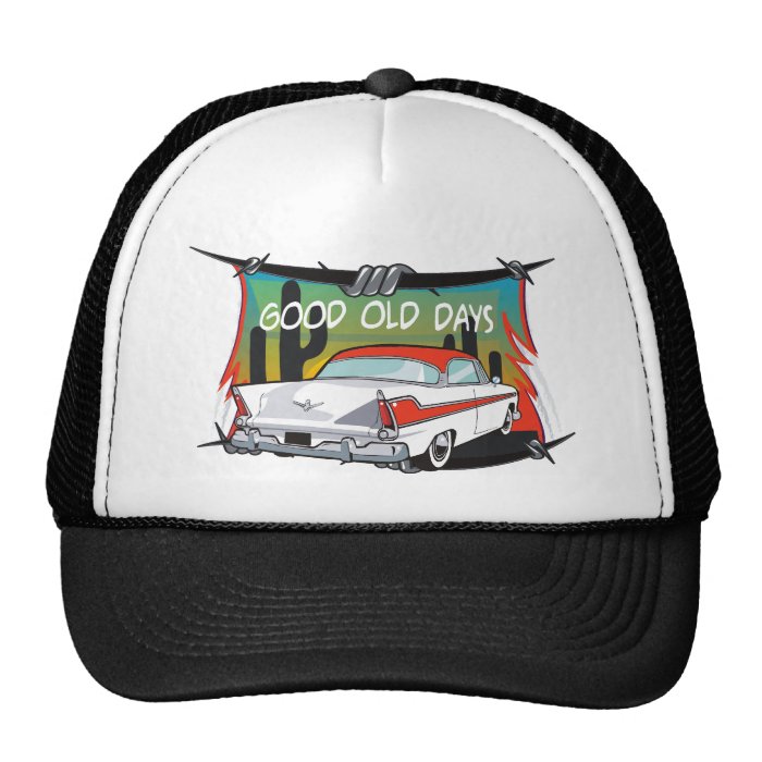 Vintage 1957 Plymouth Hats