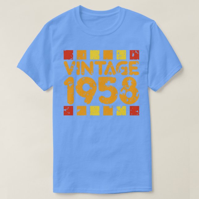 Vintage 1958 T-Shirt (Design Front)