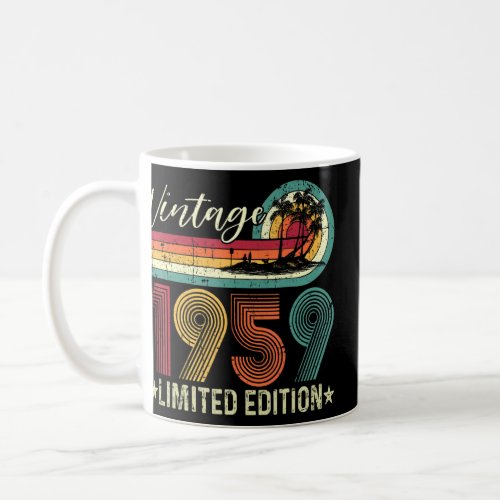 Vintage 1959 64th Birthday 64 Years Old  Coffee Mug