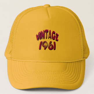 Vintage 1961 trucker hat