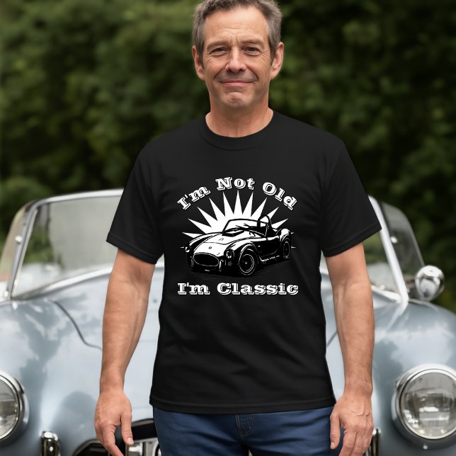 Vintage 1962 Classic Car Birthday Template T-Shirt (Creator Uploaded)
