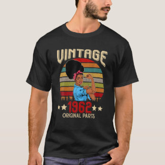 Vintage 1962 Made In 1962 60Th Birthday 60 Years O T-Shirt