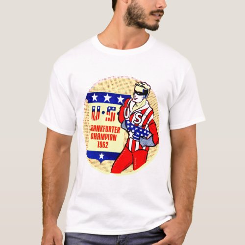 Vintage 1962 US Frankfurter Champ T_Shirt