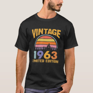 Vintage 1963 Limited Edition Gifts 60 Year Old T-Shirt
