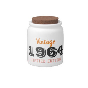 Vintage 1964 Candy Jar – Limited Edition 62nd
