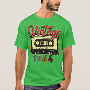 Vintage 1964 Greatest Hits Cassette Tape T-Shirt