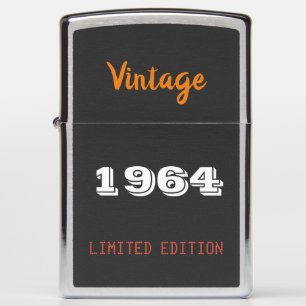 Vintage 1964 limited edition 60th Birthday Gift Zippo Lighter