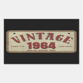 Vintage 1965 Limited Edition All Original Parts Rectangular