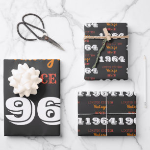Vintage 1964 Limited Edition Wrapping Paper – 62nd