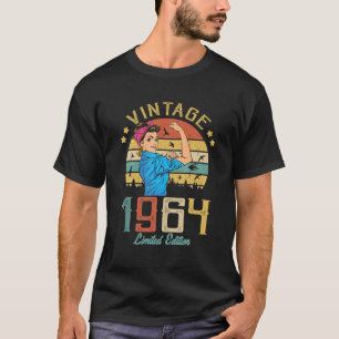 Vintage 1964 Made In 1964 58Th Birthday Women 58 Y T-Shirt