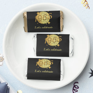 Vintage 1965 60th birthday chocolate candy favor