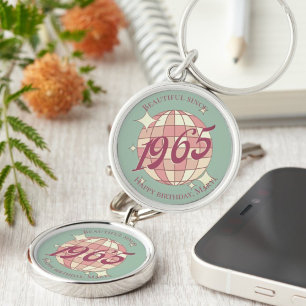 Vintage 1965 60th birthday gift accessory keychain