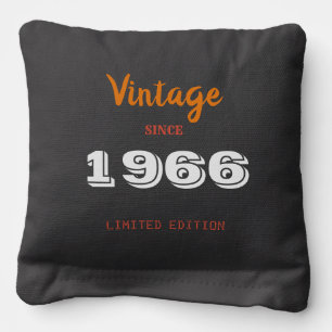 Vintage 1966 Limited Edition Cornhole Bags – 60th 