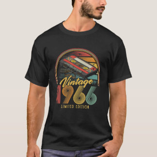 Vintage 1966 Retro Cassette 1966 56th Birthday 56 T-Shirt