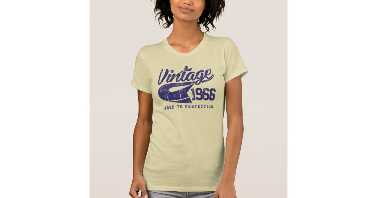 Vintage 1966 T-Shirt | Zazzle