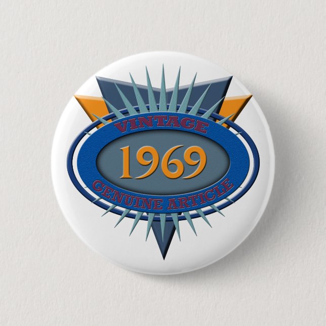Vintage 1969 button (Front)