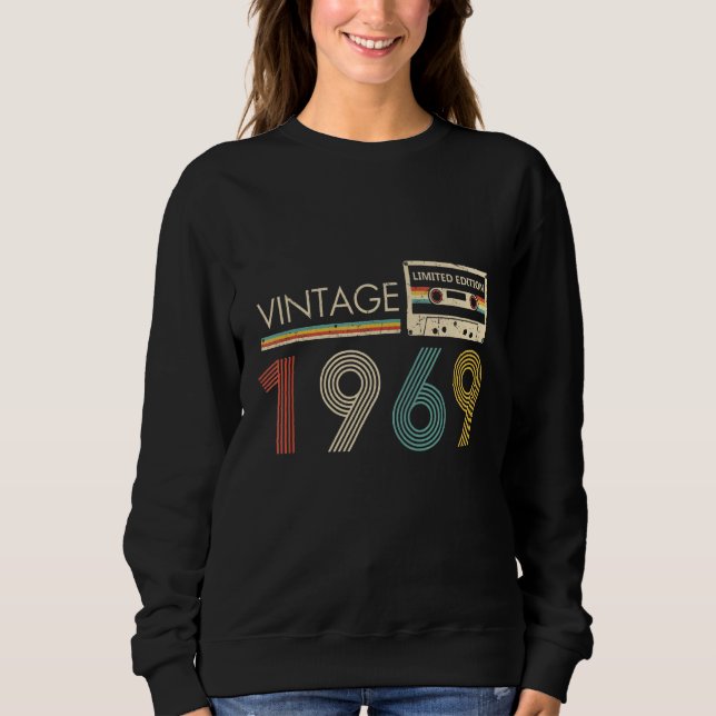 Vintage 1969  Cassette Sweatshirt (Front)
