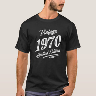 Vintage 1970 52 Year Old Retro 52Th Birthday Graph T-Shirt