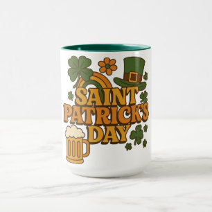 Vintage 1970s Saint Patrick's day Mug