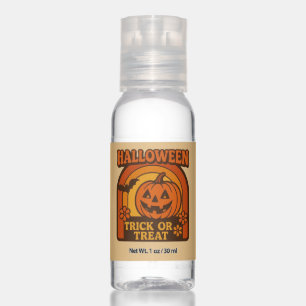 Vintage, 1970s style Halloween pumpkin Toddler T-s Hand Sanitizer