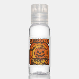 Vintage, 1970s style Halloween pumpkin Toddler T-s Hand Sanitizer