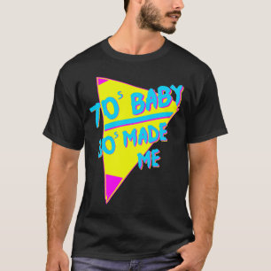 Vintage 1970th 70s Jahre Baby 1980th 80s Jahre Mad T-Shirt