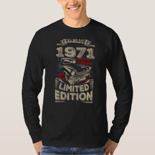 Vintage 1971 51st 51 Years Old Birthday  For Mom D T-Shirt