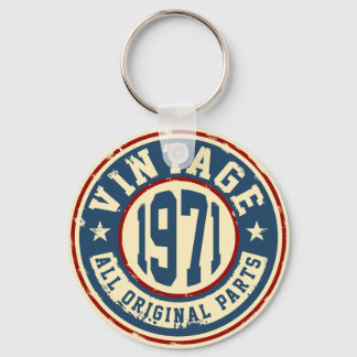 Vintage 1971 All Original Part Keychain