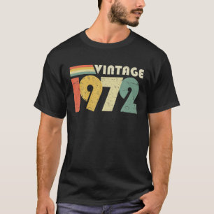 Vintage 1972 50Th Birthday Distressed Funny For Me T-Shirt