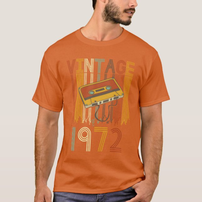 Vintage 1972 Retro family T-Shirt (Front)