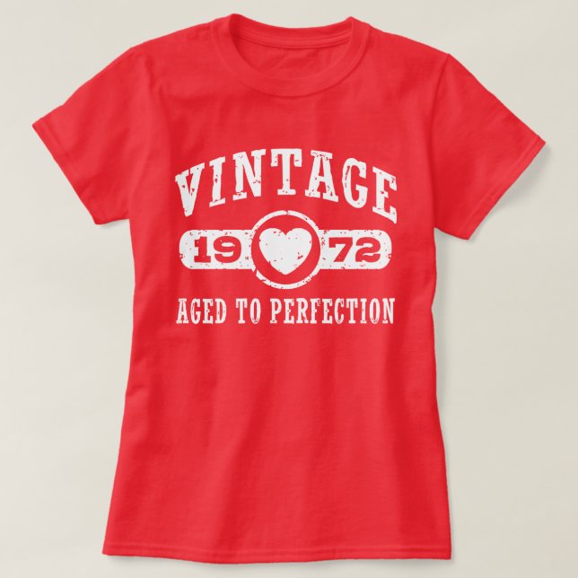 Vintage 1972 T-Shirt (Design Front)