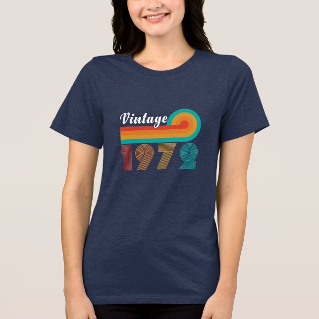 Vintage 1972 Tri-Blend shirt (Front)
