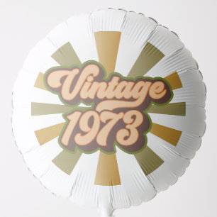 Vintage 1973 50th Birthday Balloon