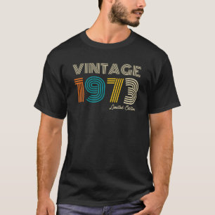 Vintage 1973 53rd Birthday T-Shirt